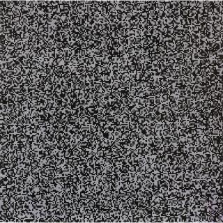 François Morellet - Répartition Aléatoire De 40,000 Carrés Selon Les Chiffres Pairs Et Impairs D\'Un Annuaire De Téléphone