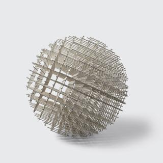 François Morellet - Sphère-trames, 1962