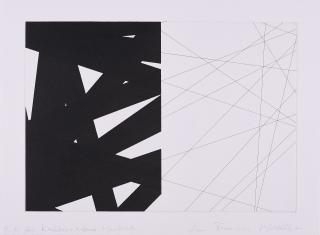 François Morellet - Striptyque.