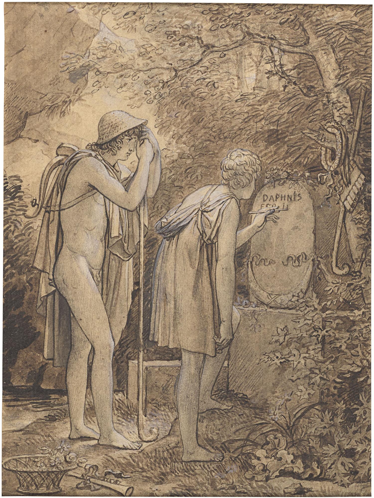 François-Pascal-Simon Gérard, Called Baron Gérard - Daphnis and Chloe