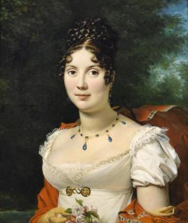 François-Pascal-Simon Gérard - Baronportrait Of A Young Lady