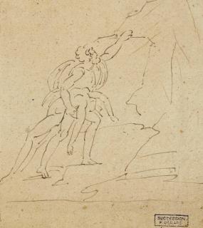 Francois-Pascal-Simon Gerard - Deux études pour La mort de Lucrèce