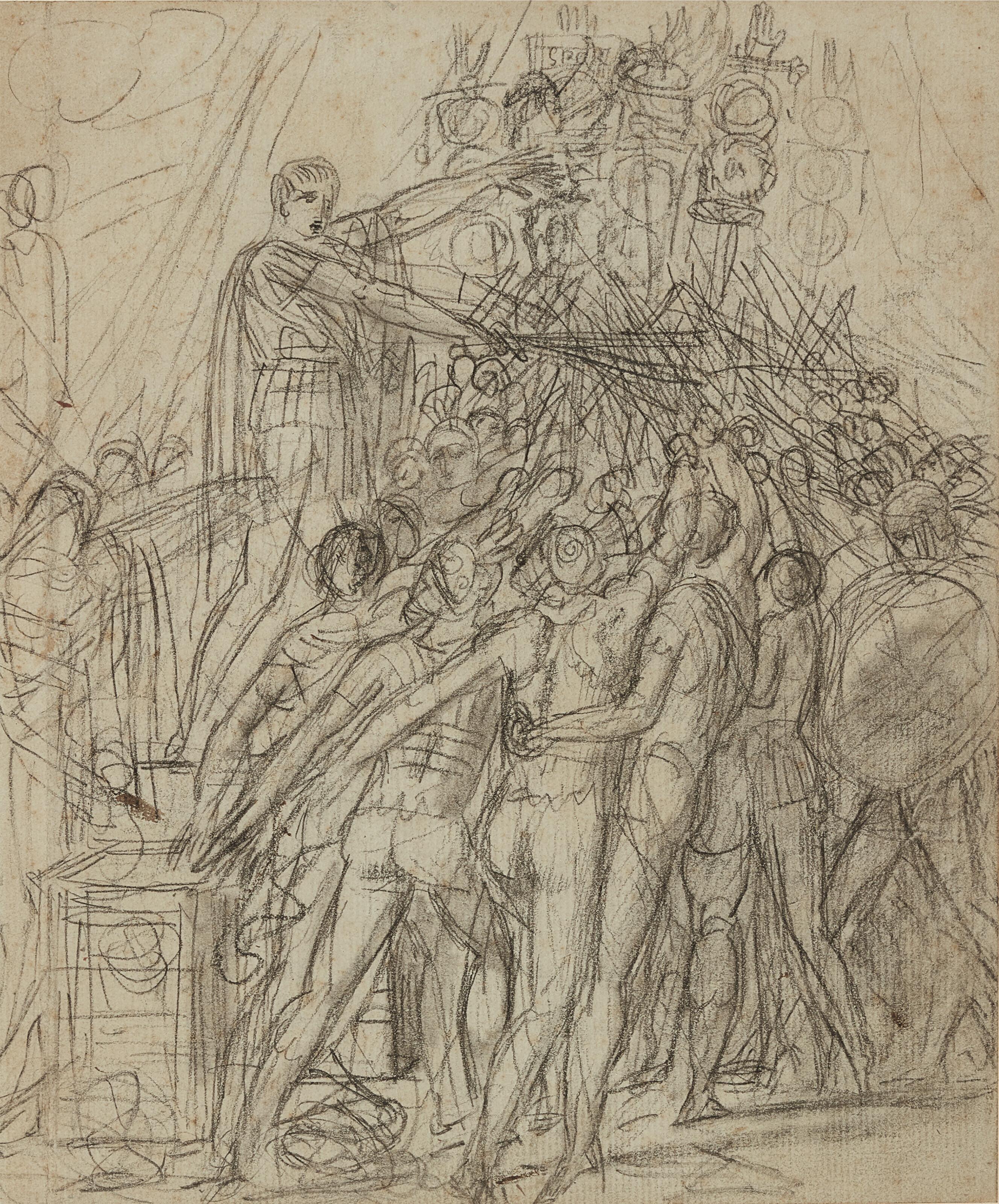 Francois-Pascal-Simon Gérard - La Distribution des aigles