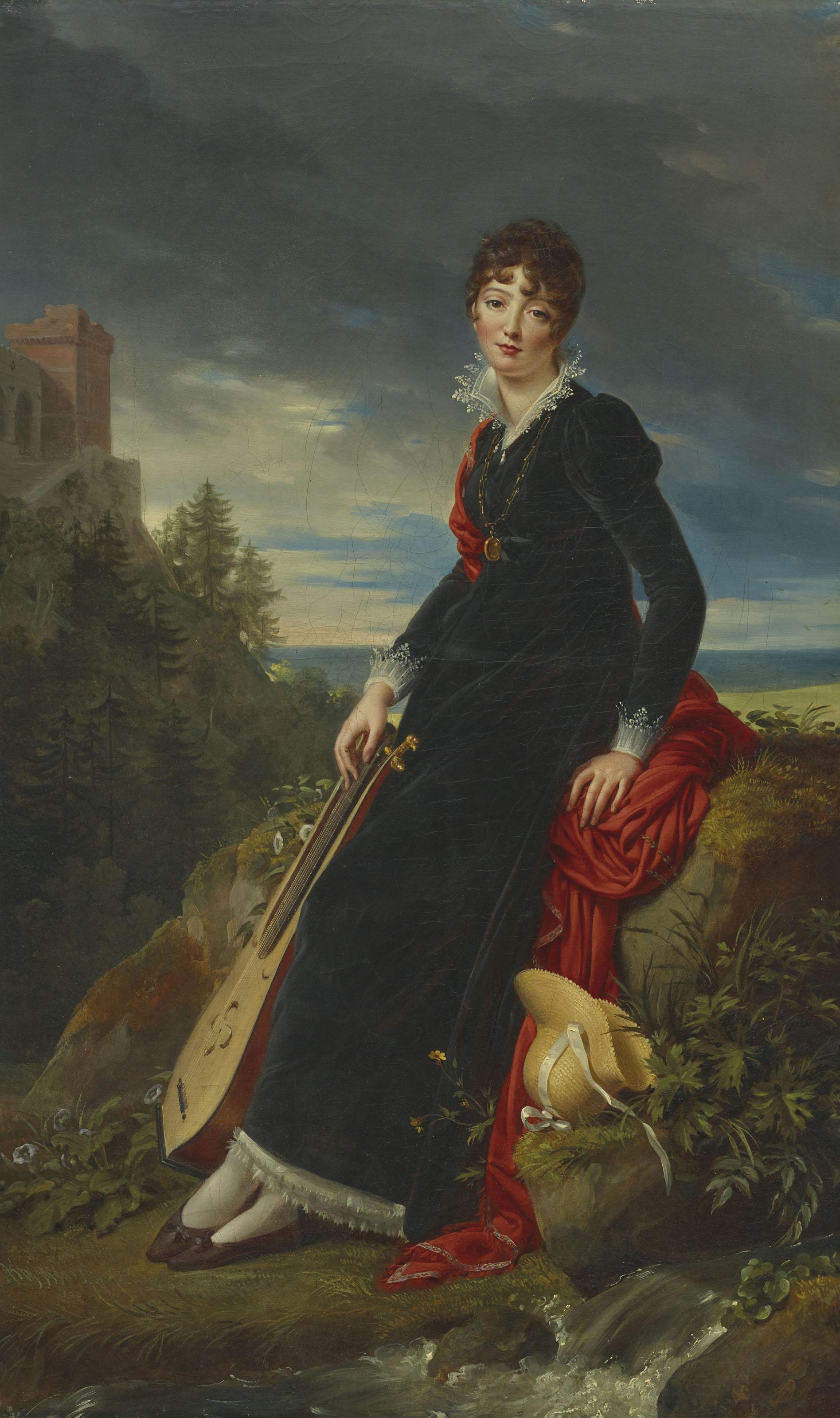 François-Pascal-Simon Gérard - Portrait de la comtesse Katarzyna Joanna Gabrielle Starzenska (1782-1862)