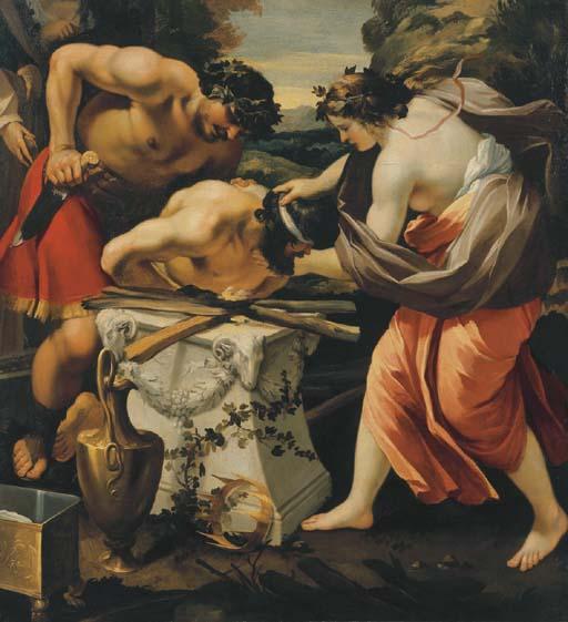 François Perrier - A sacrificial scene