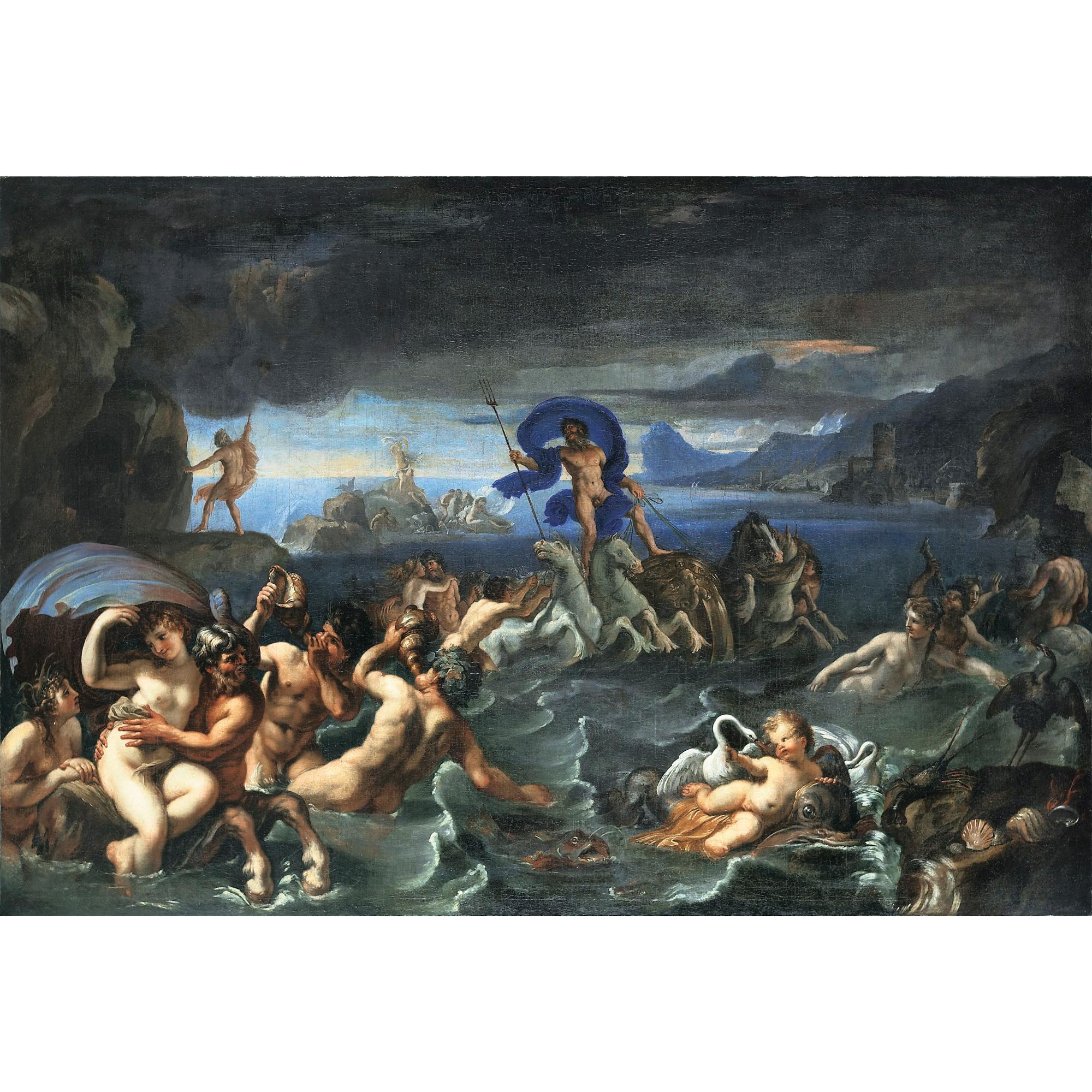 François Perrier - Le Triomphe De Neptune Vers 1639-1643 