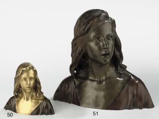 François-Raoul Larche - Buste de Jésus Enfant