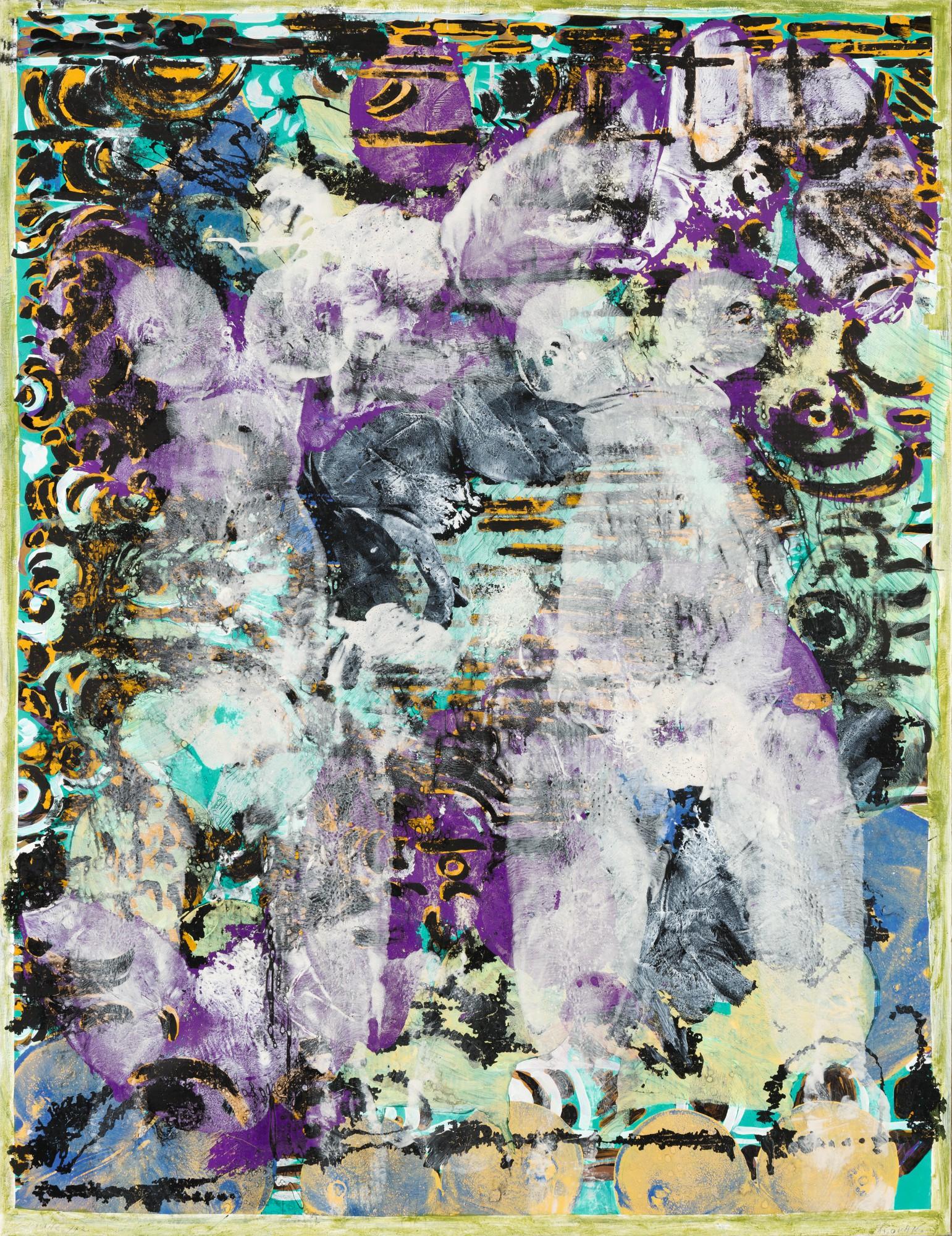 François Rouan - Coquille Accoutumante No. 1