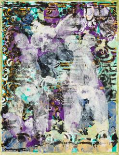 François Rouan - Coquille Accoutumante No. 1