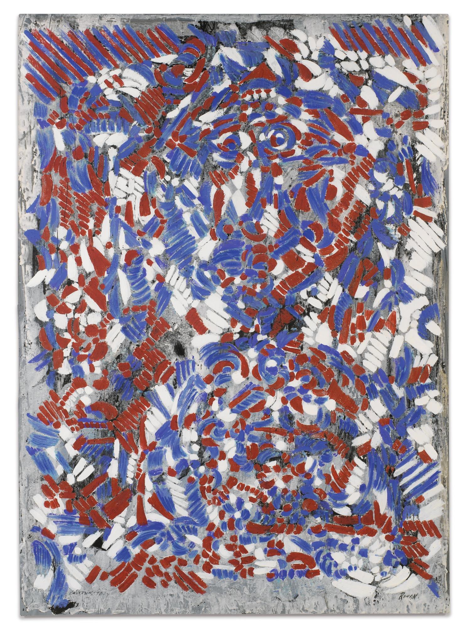 François Rouan - Faces