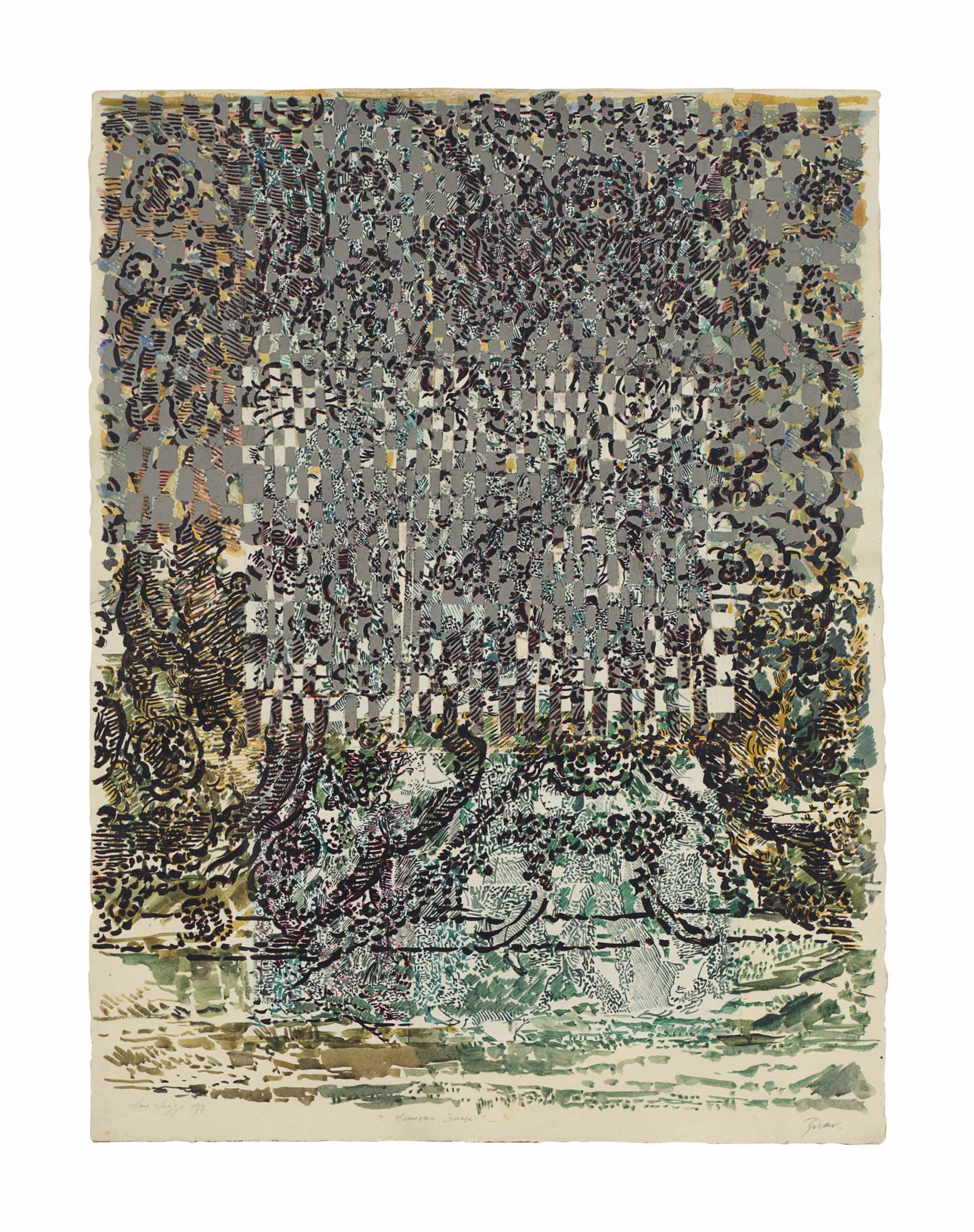 Francois Rouan - Marmorea Genese