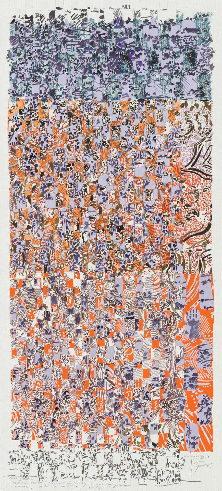 François Rouan - Marmorea Romana