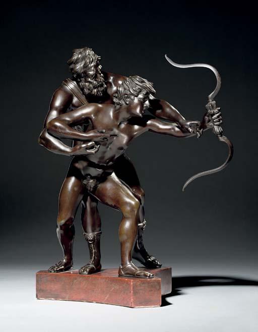 François Rude - The Archery Lesson