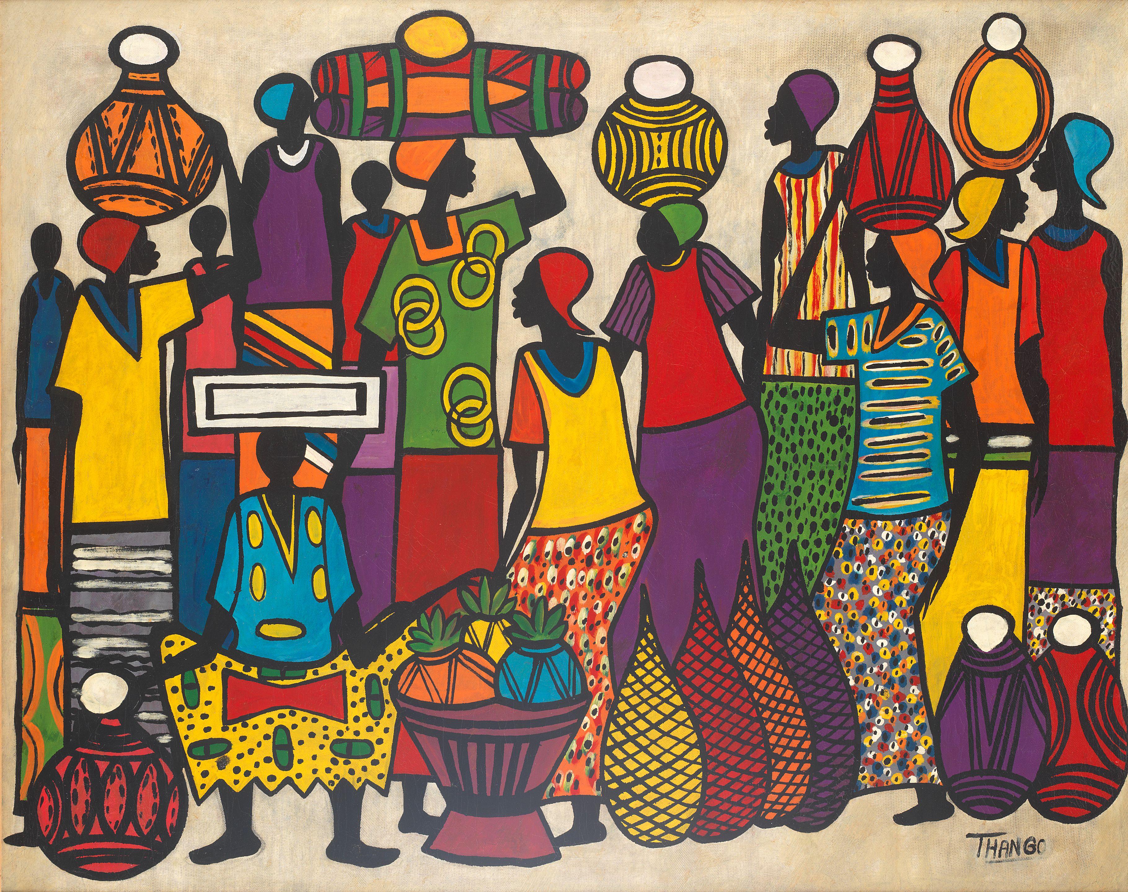 Francois Thango - Market traders