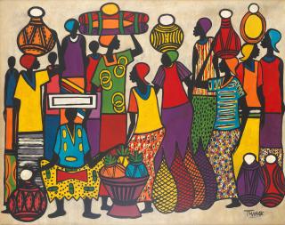 Francois Thango - Market traders