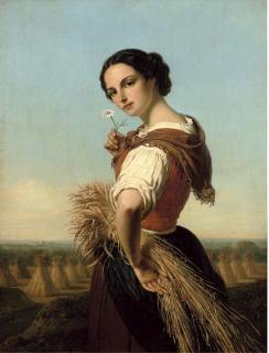 François Verheyden - A harvest beauty