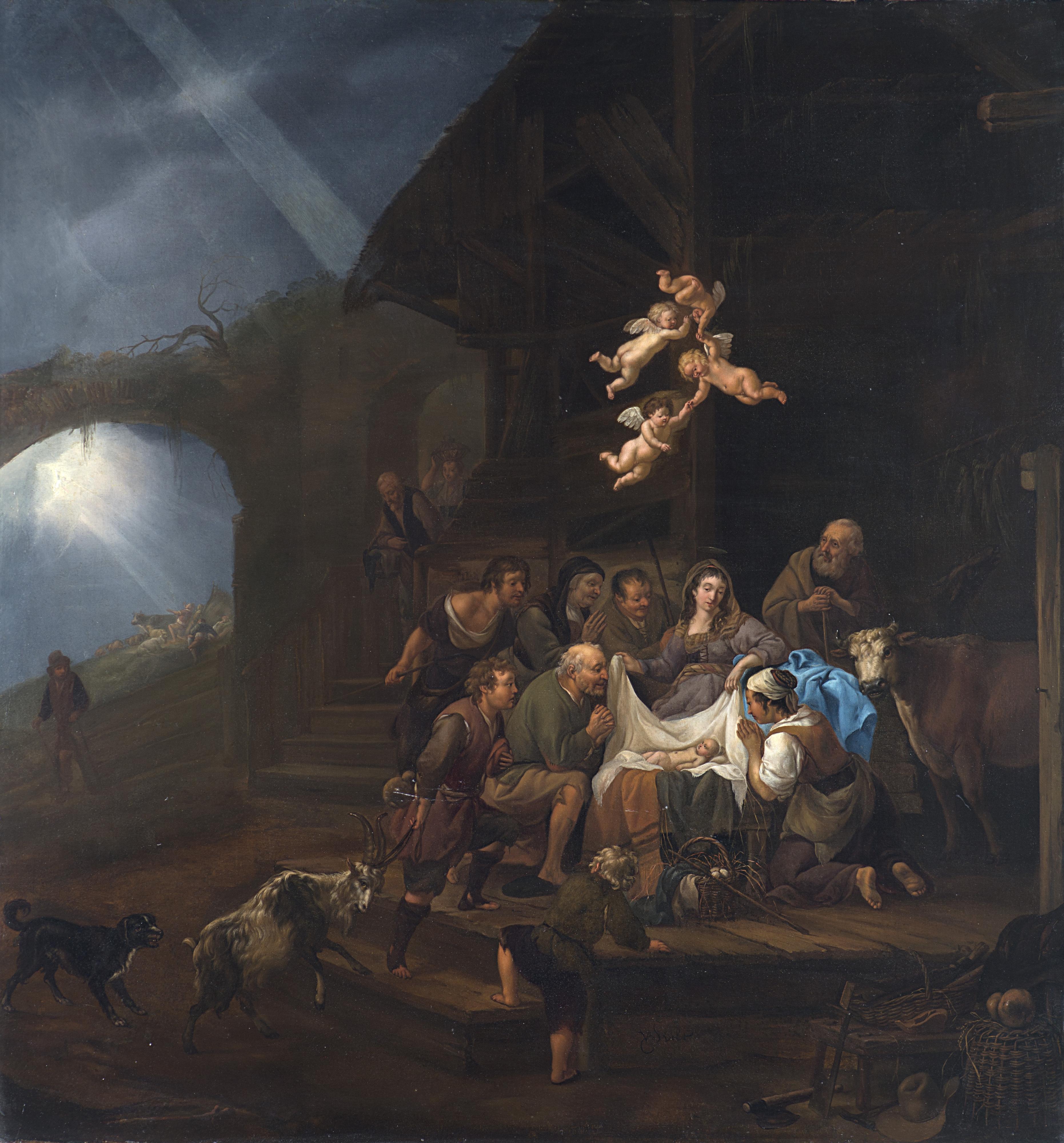 Francois Verwilt - L\'adorazione dei Pastori