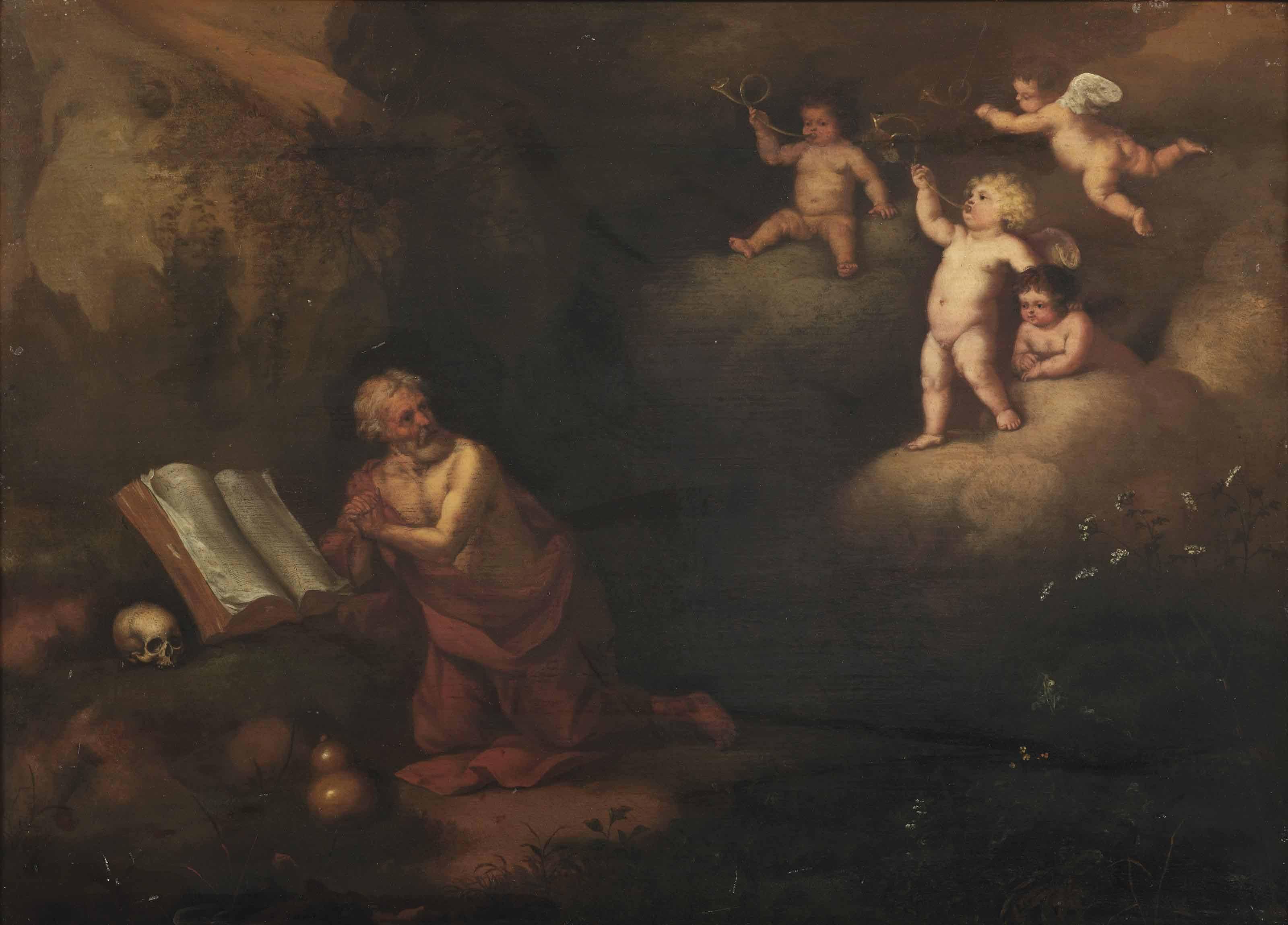 François Verwilt - The Vision of Saint Jerome