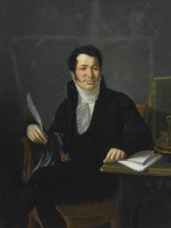 François-Xavier Fabre - Portrait Of A Gentleman, Probably The Chevalier De Vernègues