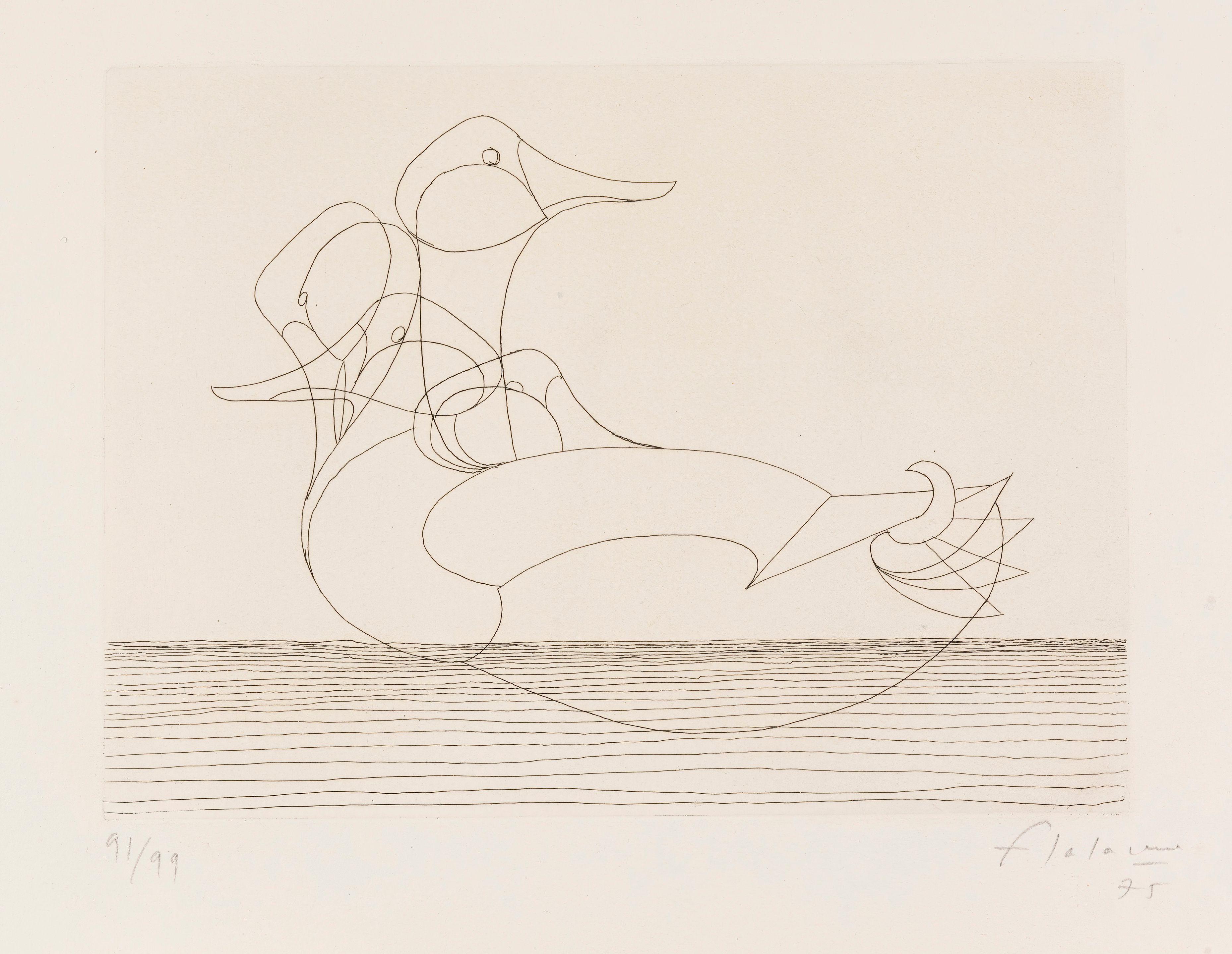 François-Xavier Lalanne - Canard, 1975