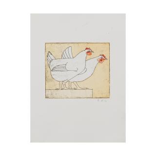 François-Xavier Lalanne - Les poules, 2004