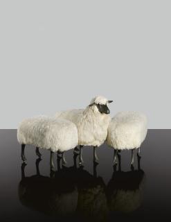 François-Xavier Lalanne - Moutons De Laine 