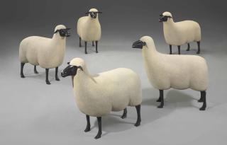 Francois-Xavier Lalanne - Moutons de Pierre