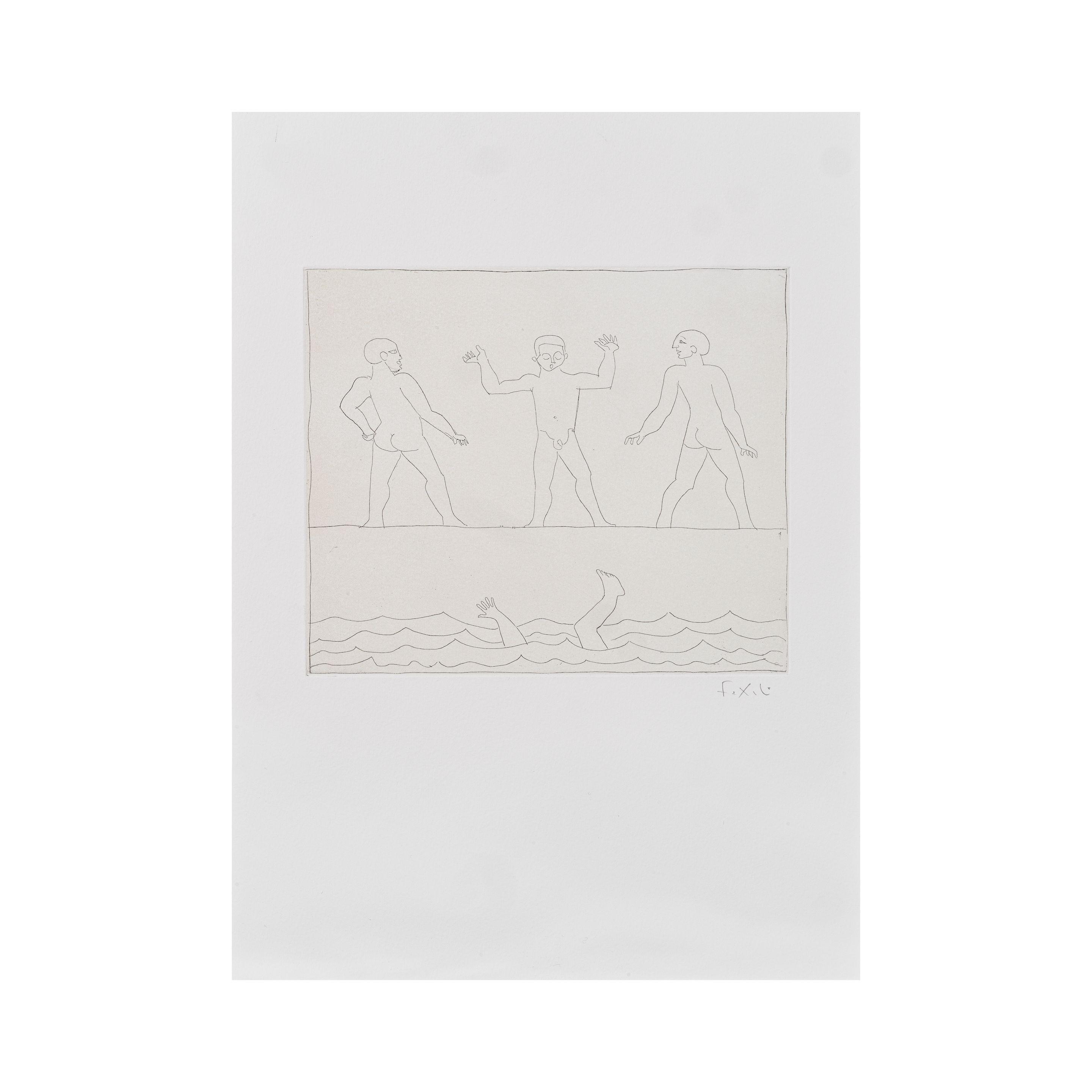 François-Xavier Lalanne - Sans titre (Ephebes), 2005