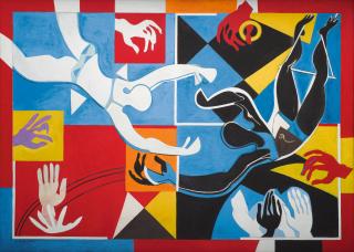 Françoise Gilot - Applause (Blue Acrobats)