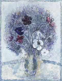 Francoise Gilot - Bouquet Bleu