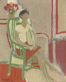 Francoise Gilot - Femme Assise
