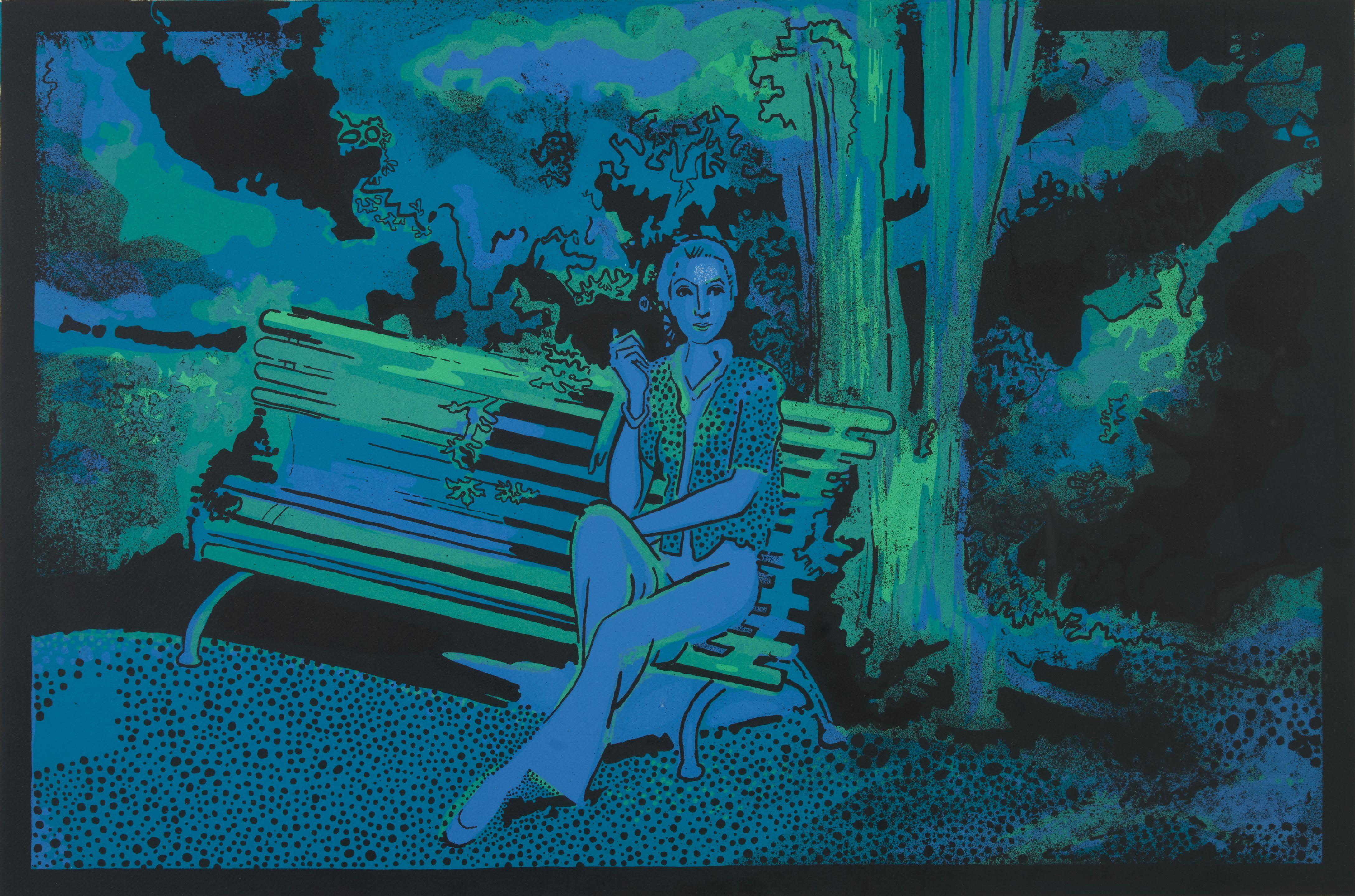 Françoise Gilot - In the Garden