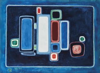 Françoise Gilot - Indigo Blue