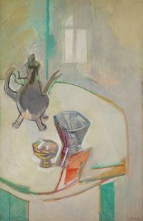 Françoise Gilot - Intérieur Á Neuilly Avec Coquillage