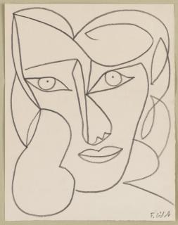 Francoise Gilot - Kvinnoansikte