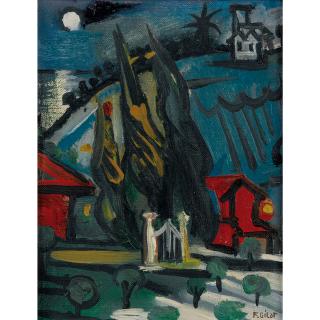 Françoise Gilot - La Colline Le Soir