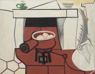 Françoise Gilot - La Hotte (Country Kitchen)