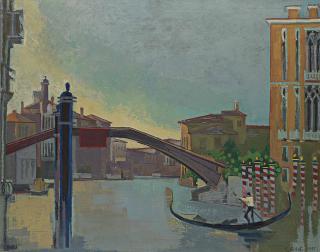 Françoise Gilot - Le grand canal de Venise