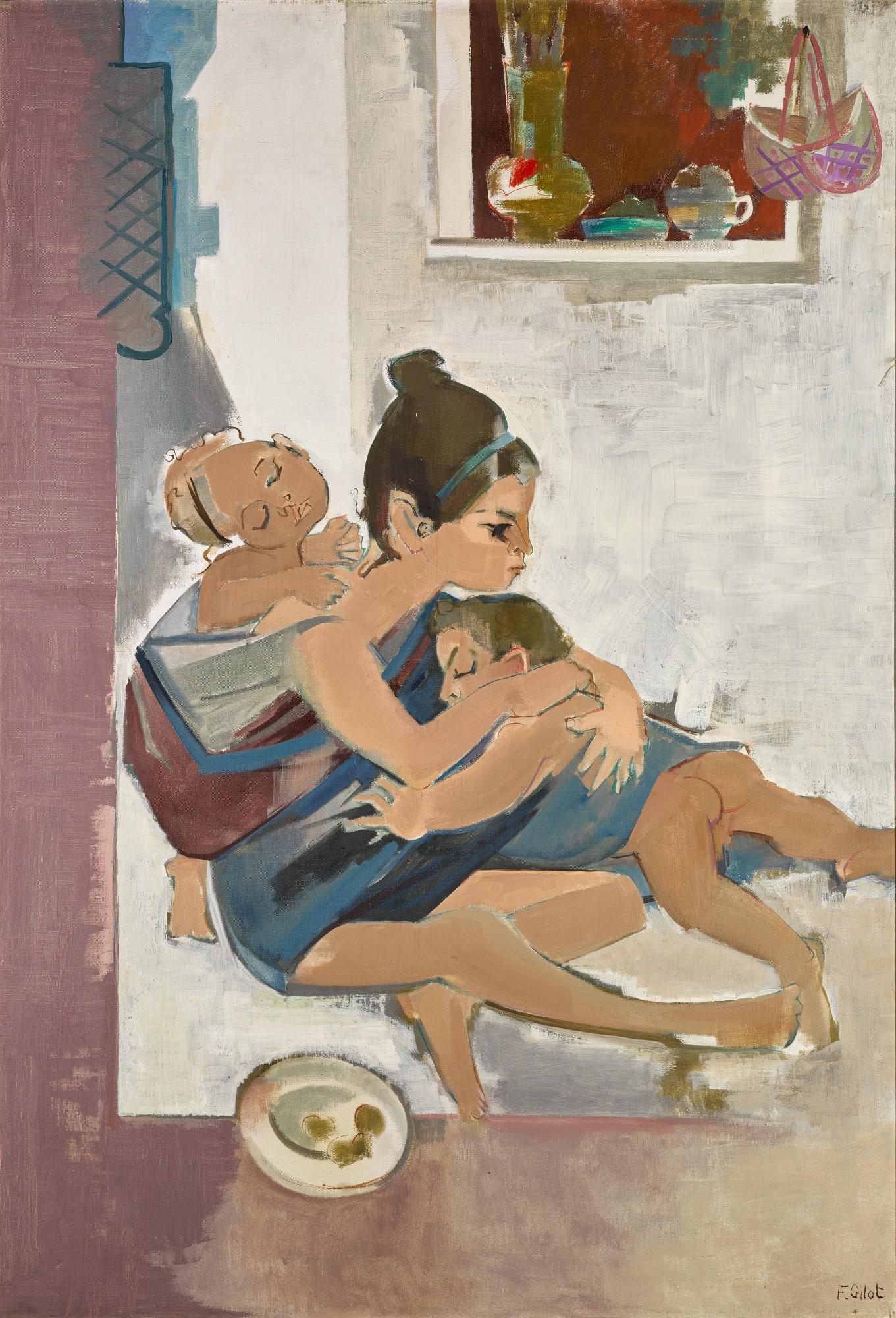 Françoise Gilot - Les enfants de Tunisie, Asking Alms in Tunis