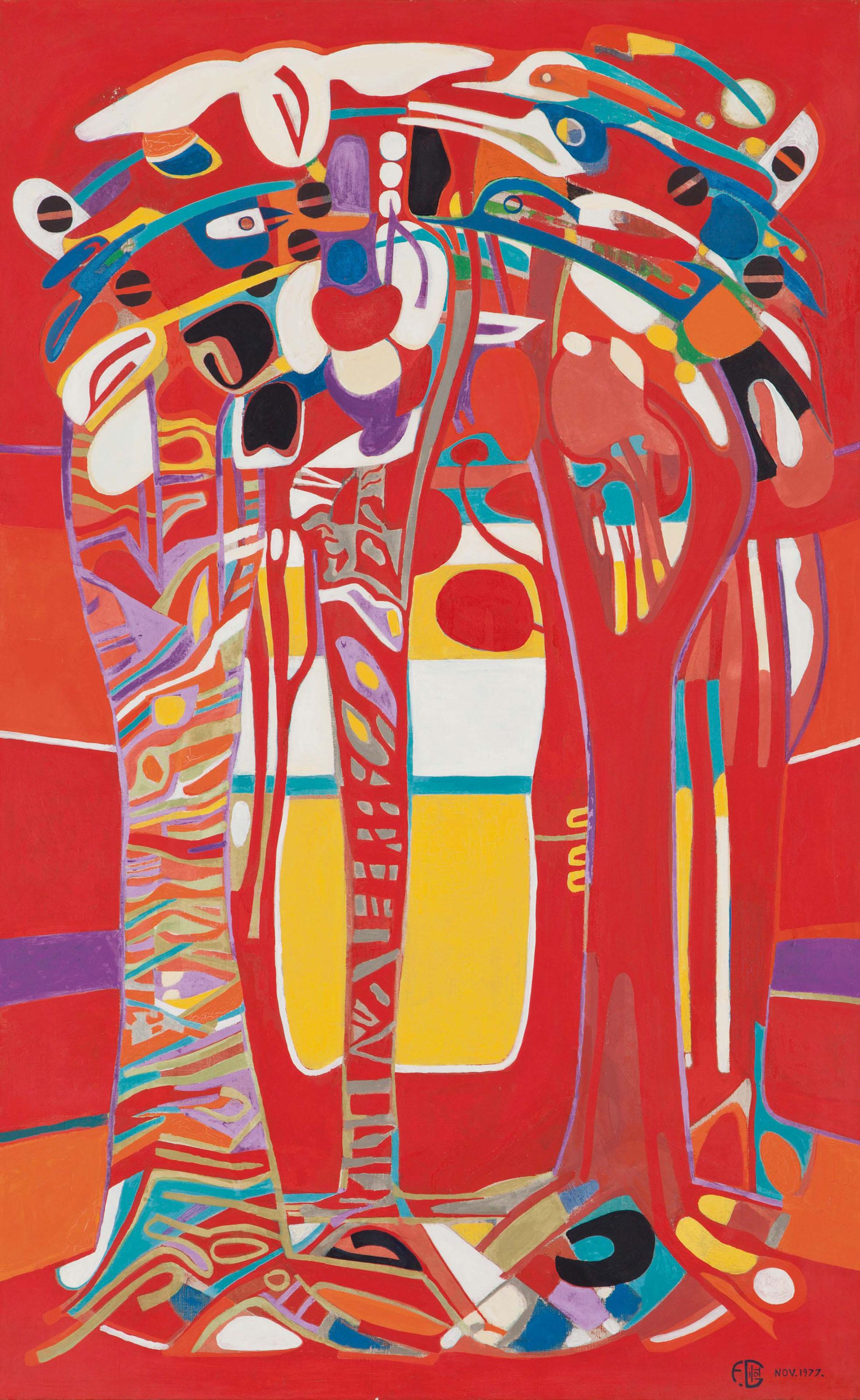 Françoise Gilot - Living Forest