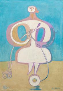 Françoise Gilot - Woman Yoyo