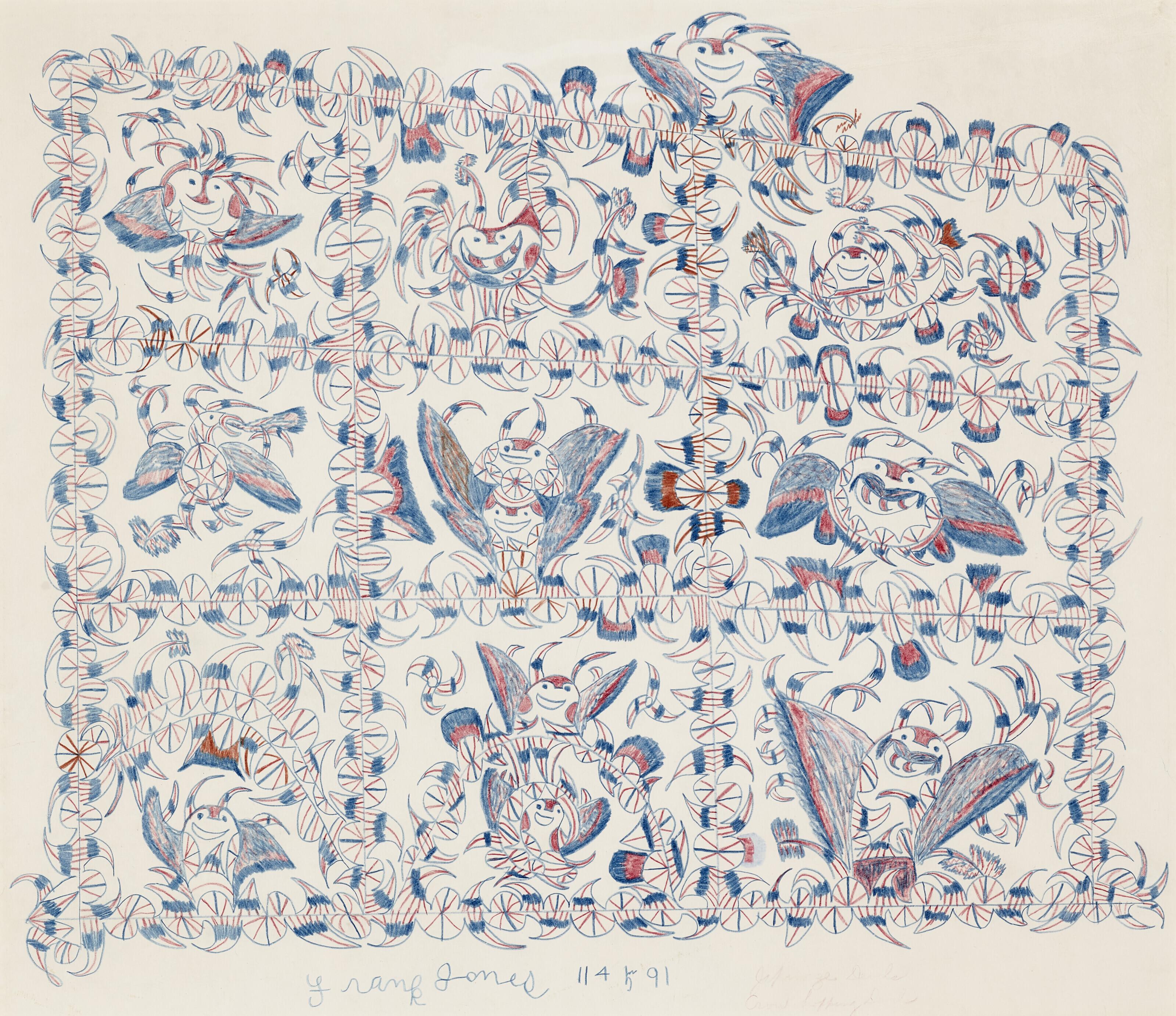 Frank Albert Jones - Untitled (Japanese Devils)