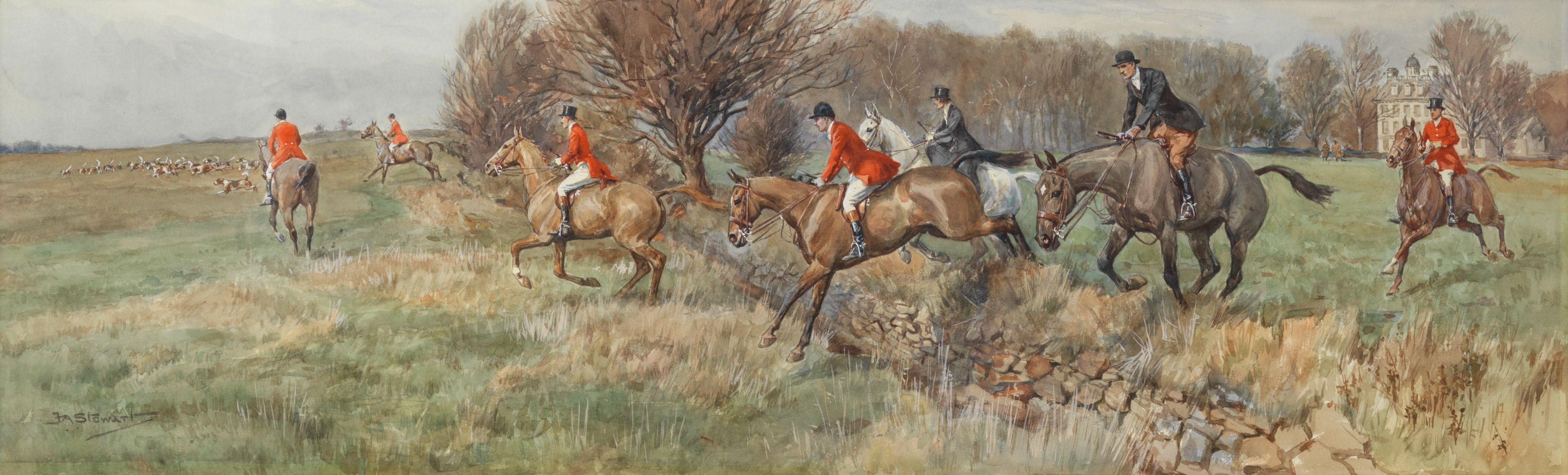 Frank Algernon Stewart - \'The Craven at Ashdown\'