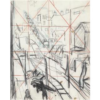 Frank Auerbach - Building Site Study