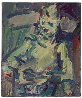 Frank Auerbach - Catherine Lampert Seated Ii