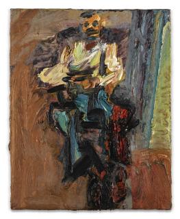 Frank Auerbach - David Landau Seated Ii