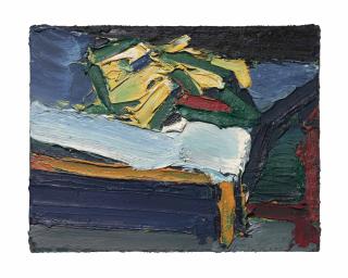 Frank Auerbach - Figure on a Bed III