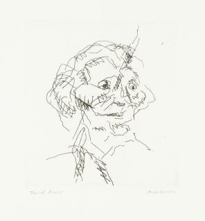 Frank Auerbach - Gerda Boehm, From \'Six Etchings Of Heads\'