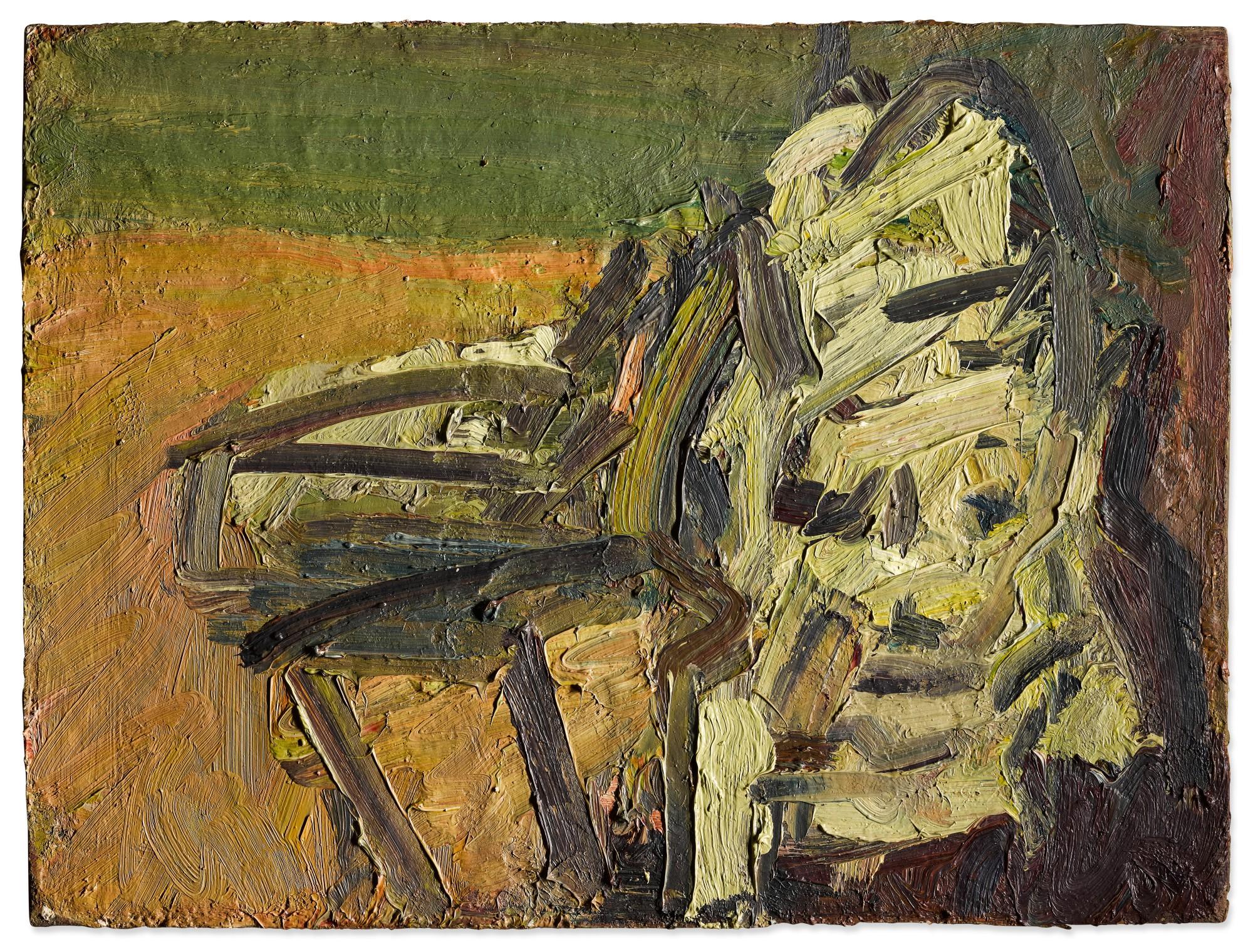 Frank Auerbach - Head of Catherine Lampert