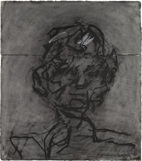Frank Auerbach - Head of Robert Hughes